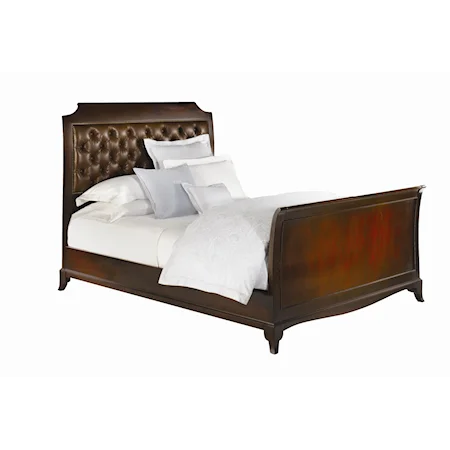 Upholstered Queen Tufted Bed